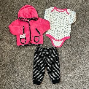 Baby Girl 3 Piece Outfit